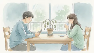 夫婦の会話が減った理由は？