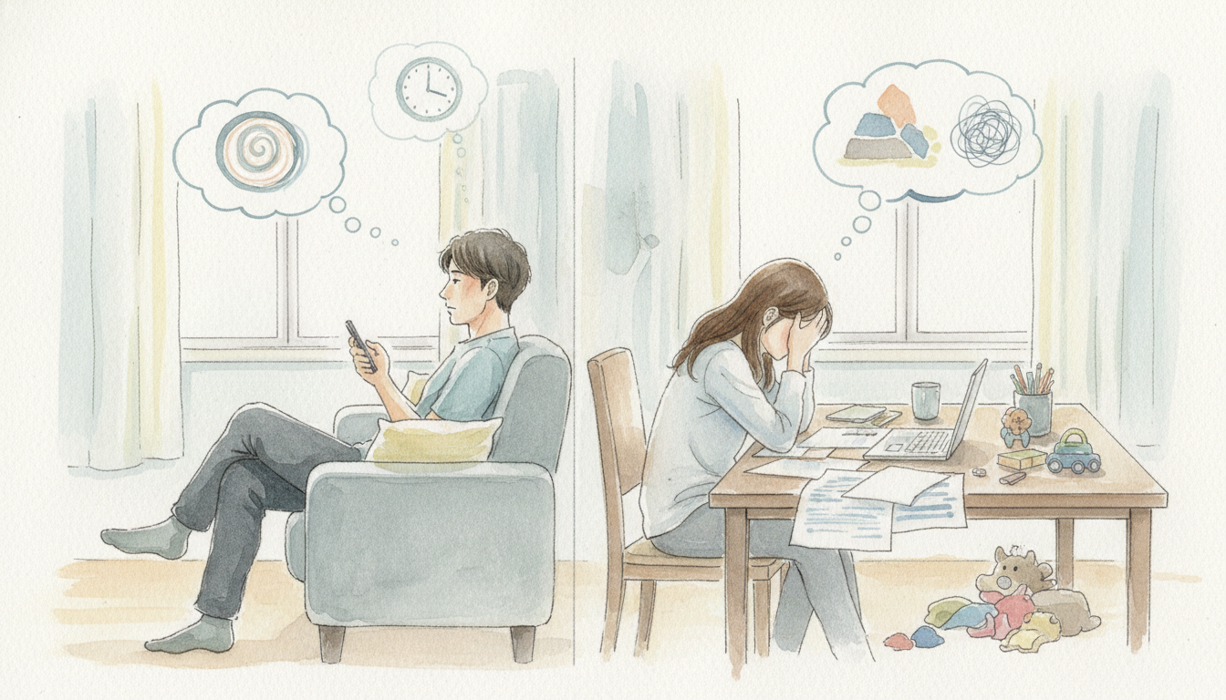 会話の余裕を奪う物理的・心理的な要因
